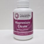 MAGNESIUM Citrate 120 Capsules, (B#052A)