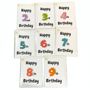 Birthday Dinosaur Cards