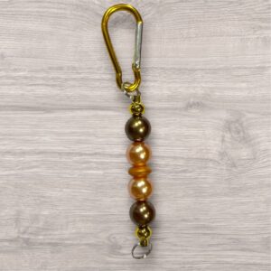 Clip Keyring - Goldy Shiny