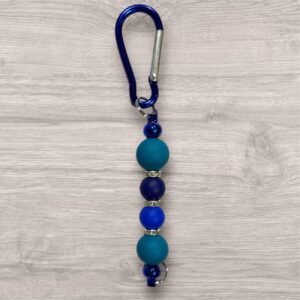 Clip Keyring - Blue Stack