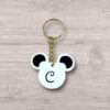 Micky Mouse Keyring - 'C'