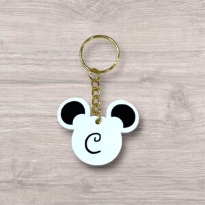Micky Mouse Keyring - 'C'
