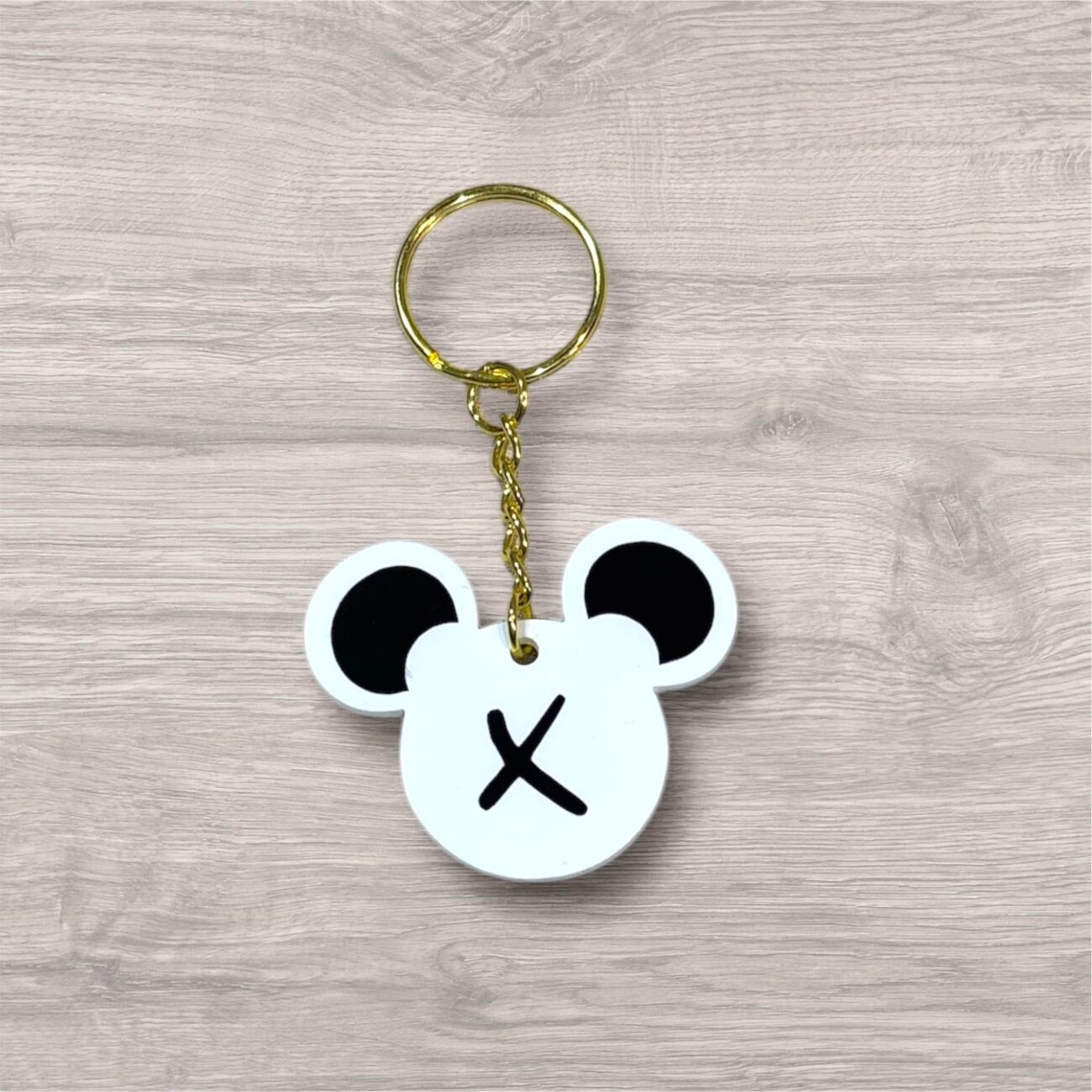Micky Mouse Keyring - 'X'