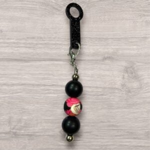 Drink Bottle Straw Decoration - Skull