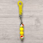 Drink Bottle Straw Decoration - Yellow/Colourful