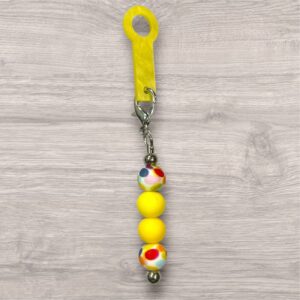 Drink Bottle Straw Decoration - Yellow/Colourful