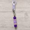 Drink Bottle Straw Decoration - Purple Stack