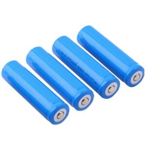 4 PACK - NOCO Genuine Capacity 2500mAh Button Top 18650 Li-Ion Battery - 3.7V