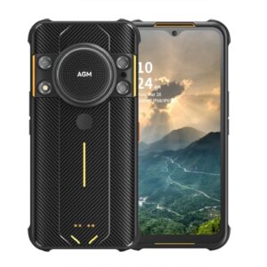 AGM H5 4G Rugged Phone, 6GB RAM +128GB, Big Speaker with LED Ring Light, Samsung 48MP Cam + Night Vision Camera, 6.52" HD+ Display, 7000mA Battery