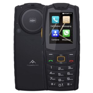 AGM M7 4G Rugged Phone, 2GB RAM+16GB, Large Button Keypad, 2.4" Touchscreen