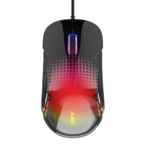AJazz AJ358 10000DPI USB Gaming Mouse, 4 LED Light modes, 6 Button, Polling Rate Adjustment