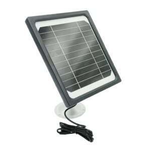 12V Solar Panel Power Supply for Security Trail Cameras, 5200mA