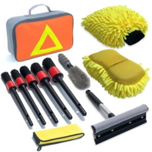 11PC Set Car Cleaning and Detailing Kit with Carry Bag