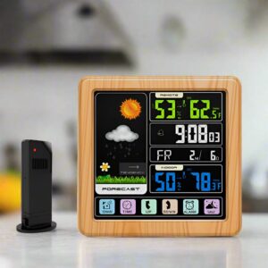 3310 Wireless Touchscreen Weather Station, Clock/Alarm, Outdoor Sensor