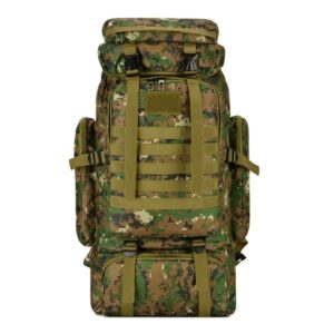 56 to 75L Molle System Hiking/Adventure Backpack, Water Resistant