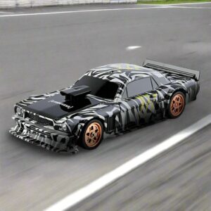 4301G 1:43 Scale RC 4WD Gyro Assist Drift Car, LED Lights, Drift and Race Tyres