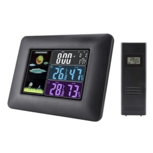 A97 Indoor/Outdoor Wireless Weather Station, Alarm Clock and Calendar