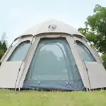 Large Hexagon Double-Layer Waterproof Camping Tent