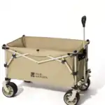MOBI GARDEN Outdoor Camping trolley - Portable, Four-Way Folding, 200L Capacity Utility Cart