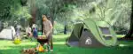 Boat-Shaped Pop-Up Camping Tent Large 280(L) x 200 (W) x 120(H)cm - Image 7