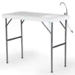 Fillet Table with Faucet