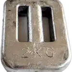 2kg Slotted Slim Dive Weight