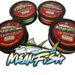 300m Meanfish x12 strand Premium Fishing Braid - Multicolour