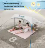 Canopy Tent – Ultra-Lightweight Outdoor Camping Shade with Silver Coating - Image 2