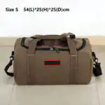 Canvas Storage Bag – High-Capacity Travel, Camping & Moving Luggage Bag - Image 5