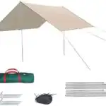 Square Sun Shade Sail – Waterproof Outdoor Canopy for Garden, Patio, and Parties