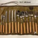 Stainless Steel Flatware Cutlery Set for Outdoor Dining (14 pcs)