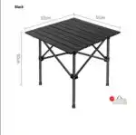 Outdoor Seating Set: Two Moon Chairs and One square Table outdoor, camping - Image 4