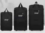 High-Capacity Storage Bag – Foldable Airline Checked Luggage with Wheels