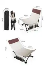 Portable Folding Beach Chair – Outdoor & Office Use - Image 7