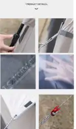 Large Automatic Pop-Up Square Tent - Image 9