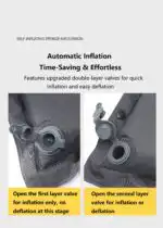 Self-Inflating Mattress – Double Size | Outdoor & Home Use - Image 6