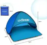 Mini Beach Sun Shade Canopy – Instant Pop-Up Tent - Image 2