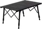 Aluminium Height Adjustable Egg Roll Camping Table – Portable Outdoor Table 89cm