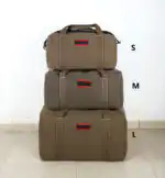 Canvas Storage Bag – High-Capacity Travel, Camping & Moving Luggage Bag - Image 2