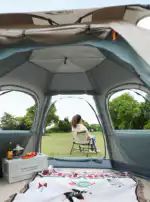 Large Hexagon Double-Layer Waterproof Camping Tent - Image 7