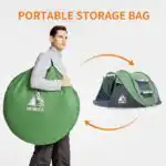 Boat-Shaped Pop-Up Camping Tent Large 280(L) x 200 (W) x 120(H)cm - Image 10