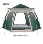 Hexagonal Camping Tent - Durable, Quick Setup - Image 12
