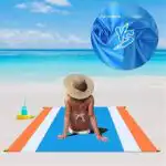 Sandproof & Waterproof Beach Mat – 210x200 cm