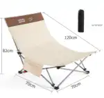 Portable Folding Beach Chair – Enhanced Size & Comfort - Image 4
