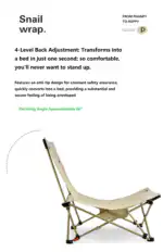 Portable Folding Beach Chair – Enhanced Size & Comfort - Image 10