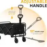 Foldable Wagon, Beach Cart Trolley - Image 7