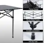 The Perfect Travel Camping Table – 95cm Foldable Outdoor Table - Image 7