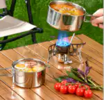 Outdoor Cookware Set - 304 Stainless Steel Camping Utensils Kit - Image 4