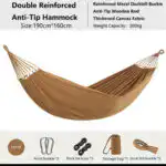 Double Reinforced Anti-Tip Hammock