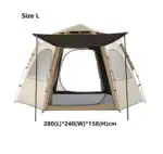 Hexagonal Camping Tent - Durable, Quick Setup - Image 16